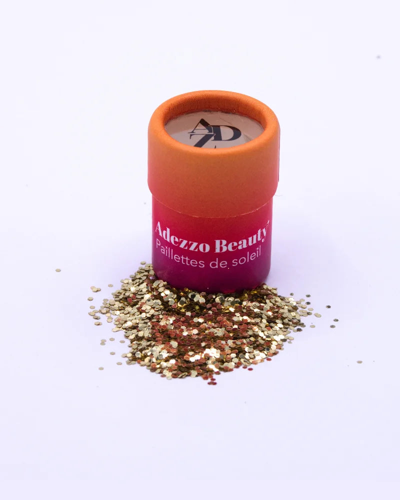 Paillettes biodégradables Or'gasmique moyennes