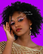 Call me Alae, une paillette biodégradable doré et holographique  reflets luxueux.